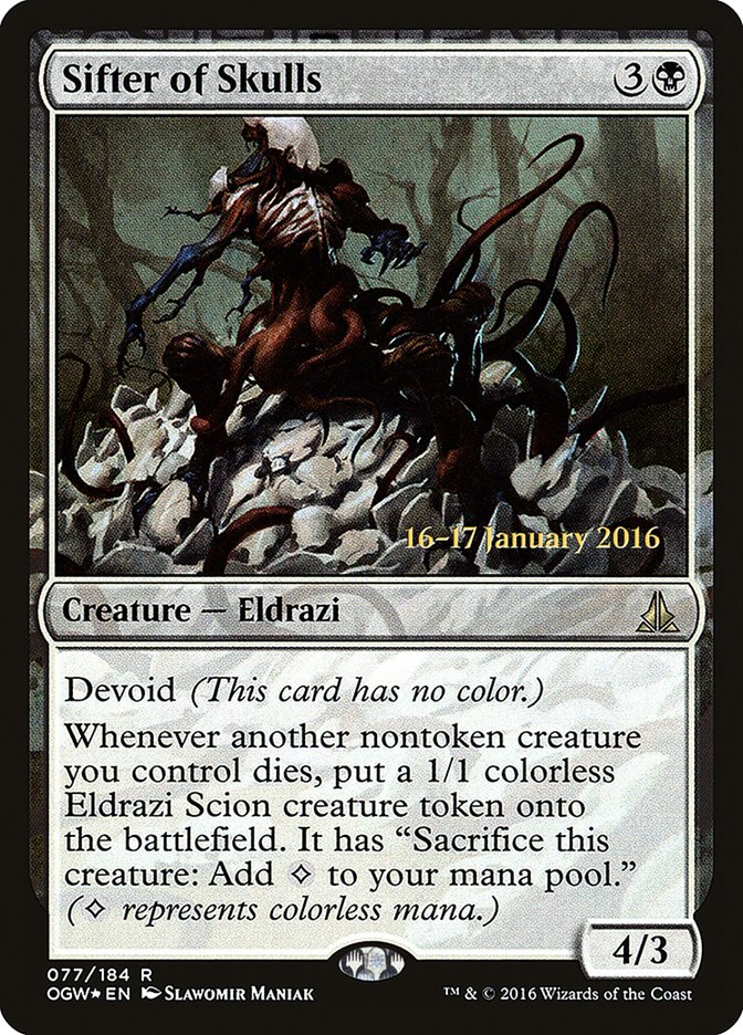 Sifter of Skulls [Oath of the Gatewatch Prerelease Promos] | Good Games Cannington
