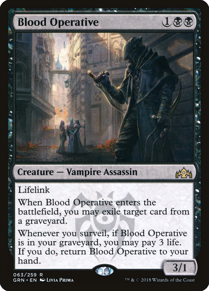 Blood Operative 63 (Guilds of Ravnica)  | Good Games Cannington