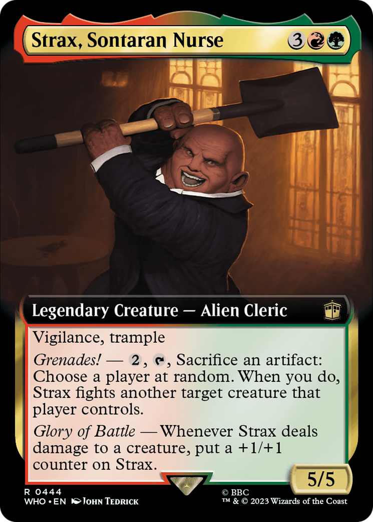 Strax, Sontaran Nurse (Extended Art) [Doctor Who] | Good Games Cannington