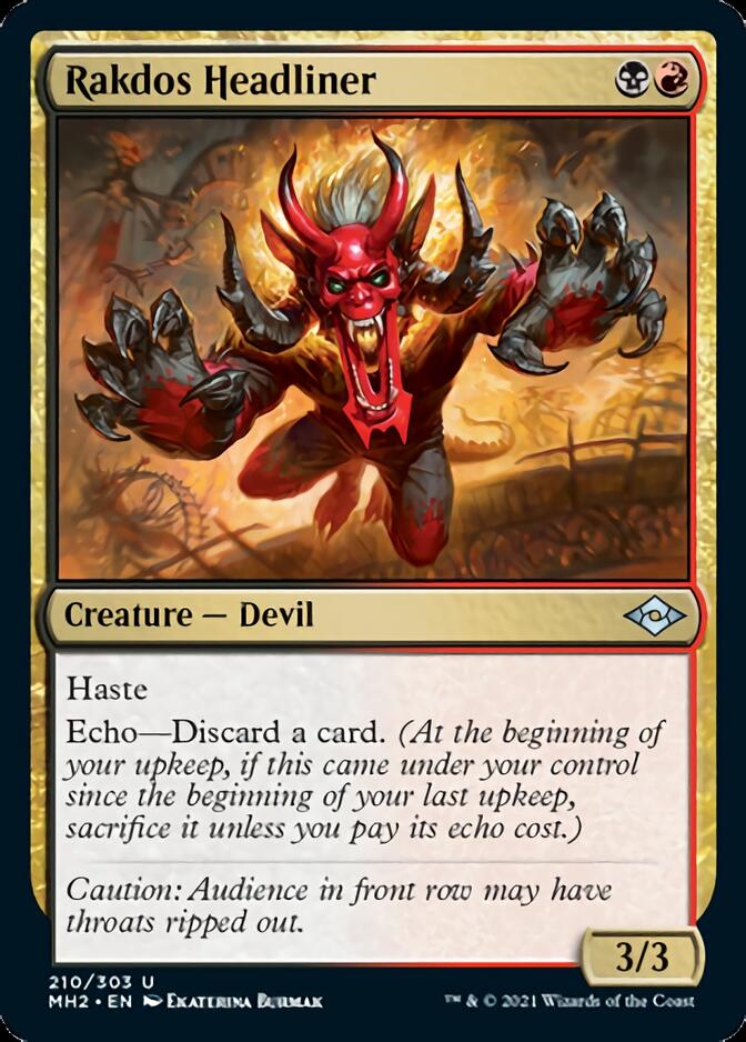 Rakdos Headliner [Modern Horizons 2] | Good Games Cannington