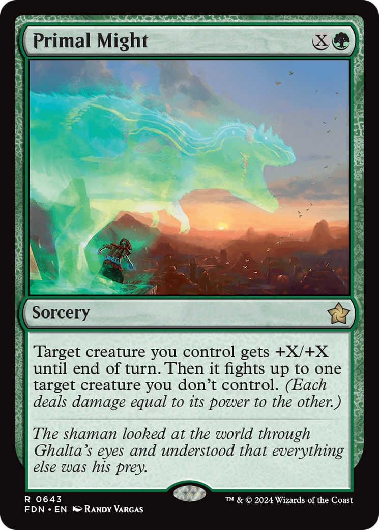 Primal Might [Foundations] | Good Games Cannington