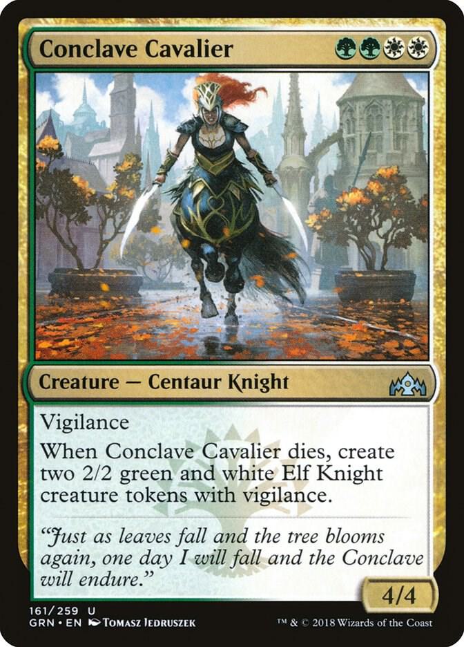 Conclave Cavalier 161 (Guilds of Ravnica)  | Good Games Cannington