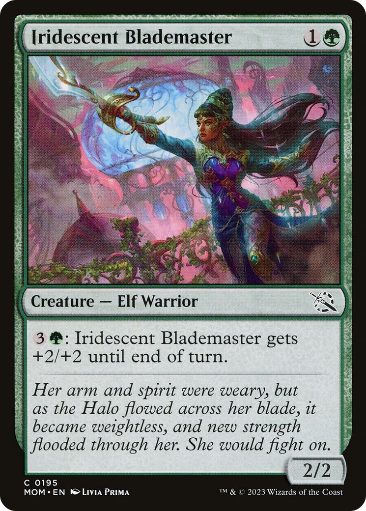 Iridescent Blademaster [March of the Machine] | Good Games Cannington