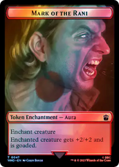 Human (0037) // Mark of the Rani Double-Sided Token (Surge Foil) [Doctor Who Tokens] | Good Games Cannington