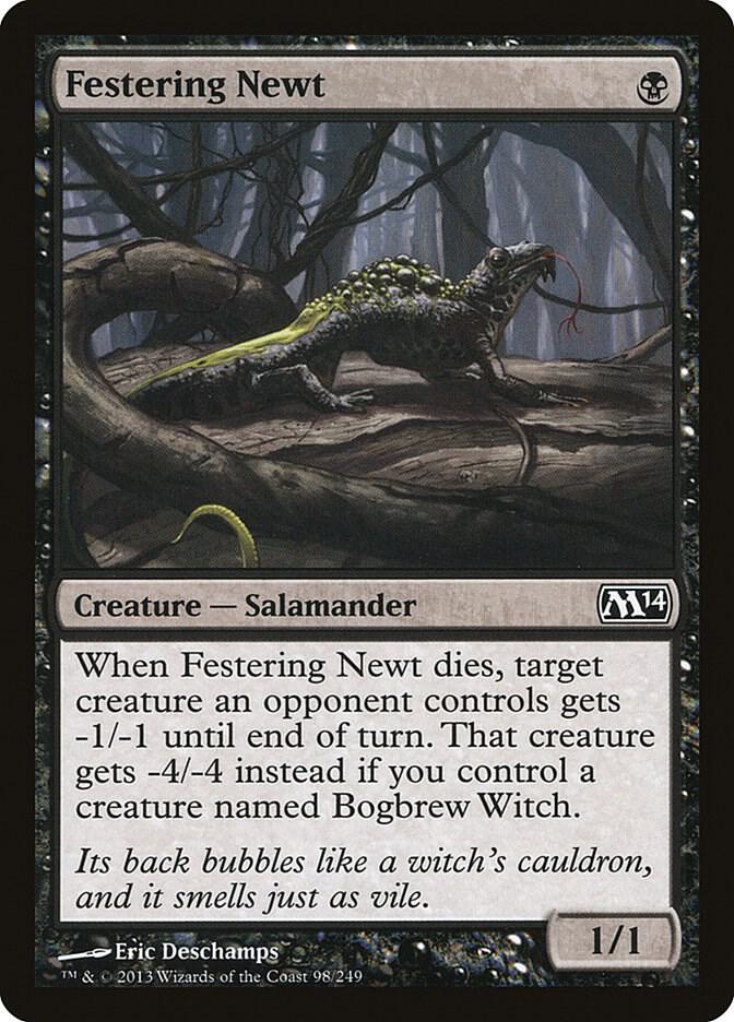 Festering Newt 98/249 (Magic 2014 (M14))  | Good Games Cannington