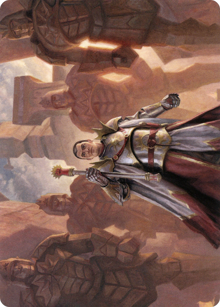 General Ferrous Rokiric Art Card [Modern Horizons 2 Art Series] | Good Games Cannington