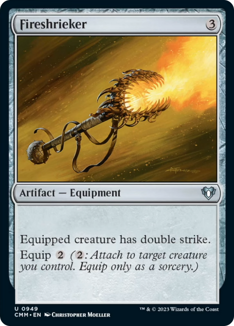 Fireshrieker [Commander Masters] | Good Games Cannington