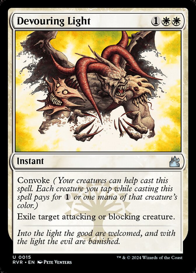 Devouring Light 15/291 (Ravnica Remastered)  | Good Games Cannington