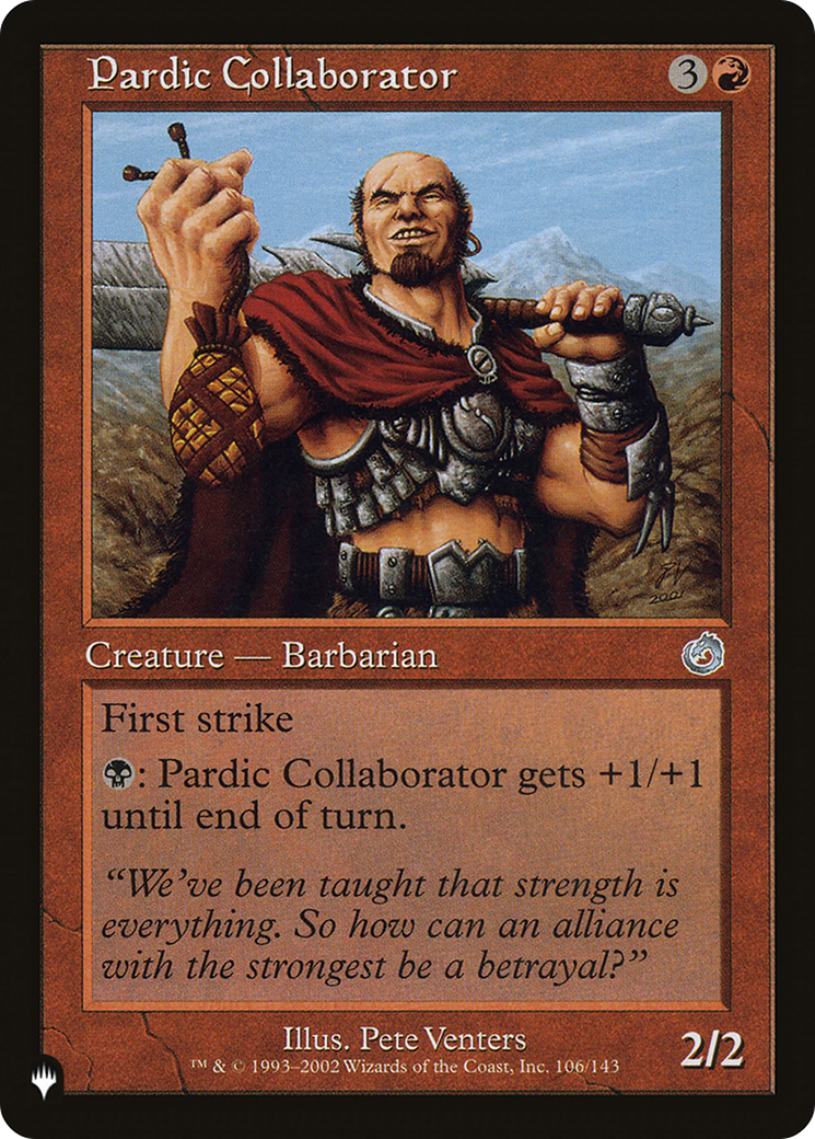 Pardic Collaborator [The List] | Good Games Cannington
