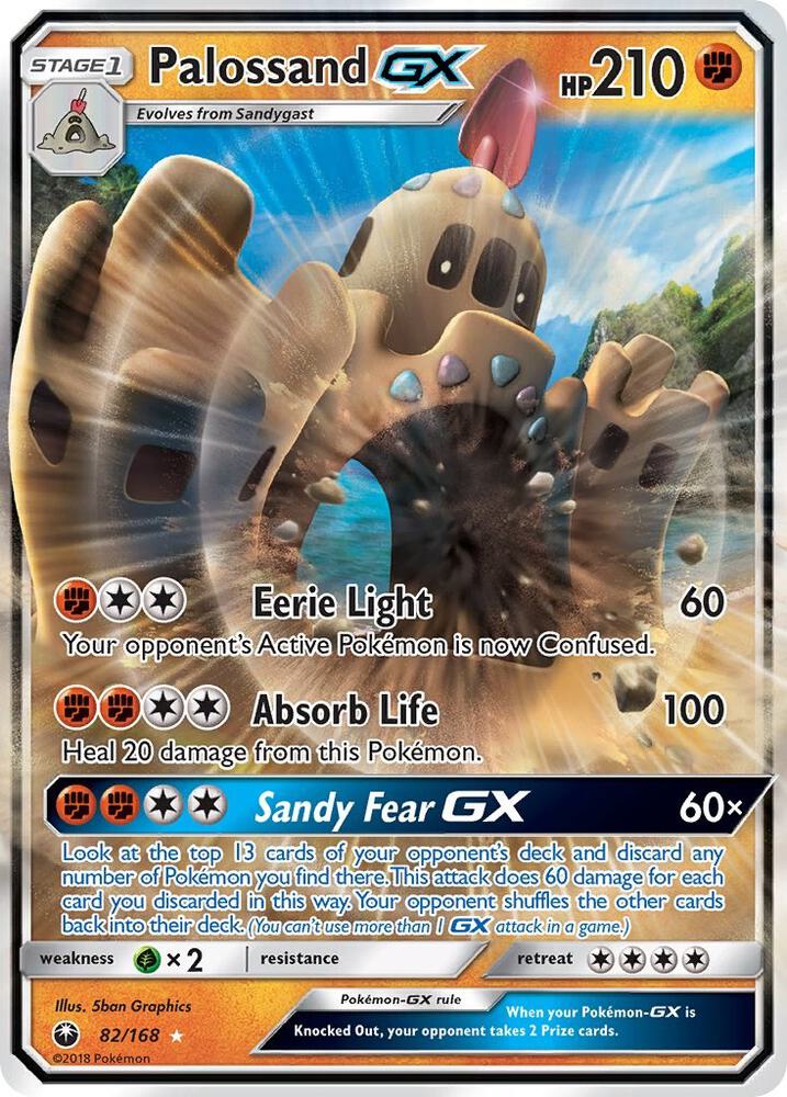 Palossand GX 82/168 (SM - Celestial Storm)  - Holofoil | Good Games Cannington