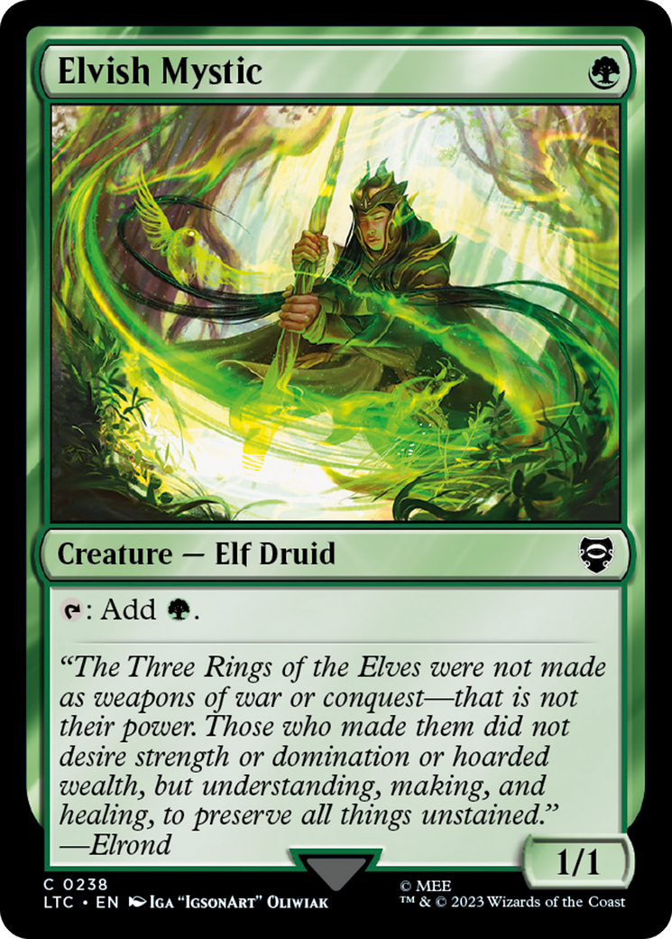Elvish Mystic [The Lord of the Rings: Tales of Middle-Earth Commander] | Good Games Cannington