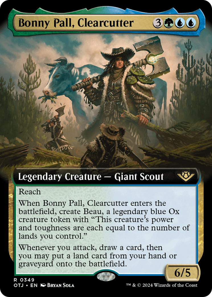 Bonny Pall, Clearcutter (Extended Art) [Outlaws of Thunder Junction] | Good Games Cannington