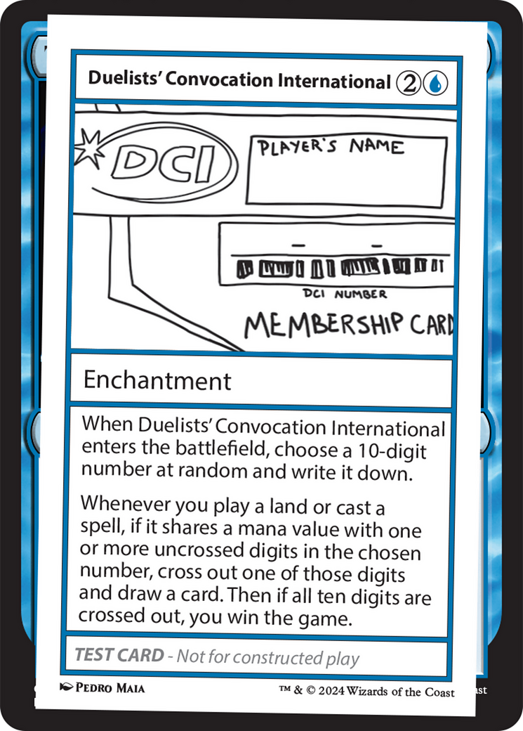 Duelists' Convocation International [Mystery Booster 2 Playtest Cards] | Good Games Cannington
