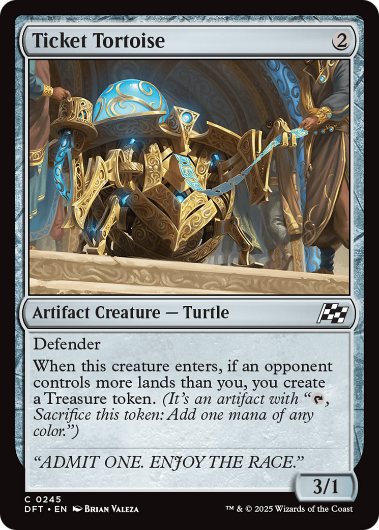 Ticket Tortoise [Aetherdrift] | Good Games Cannington