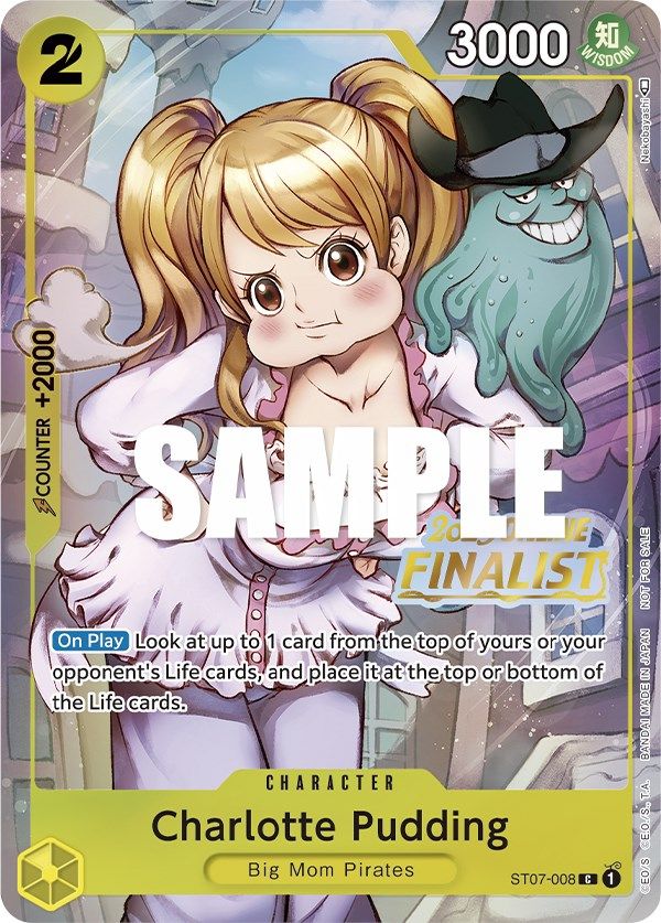 Charlotte Pudding (Online Regional 2023) [Finalist] [One Piece Promotion Cards] | Good Games Cannington
