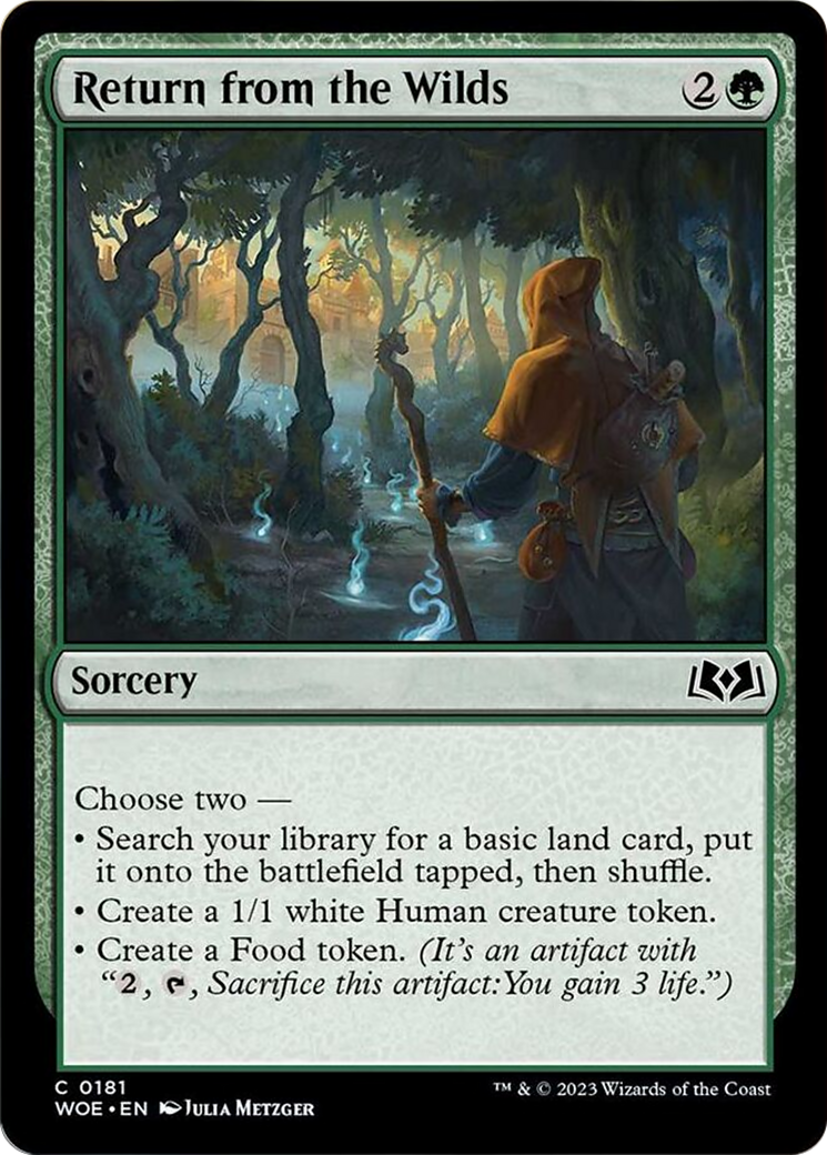 Return from the Wilds [Wilds of Eldraine] | Good Games Cannington