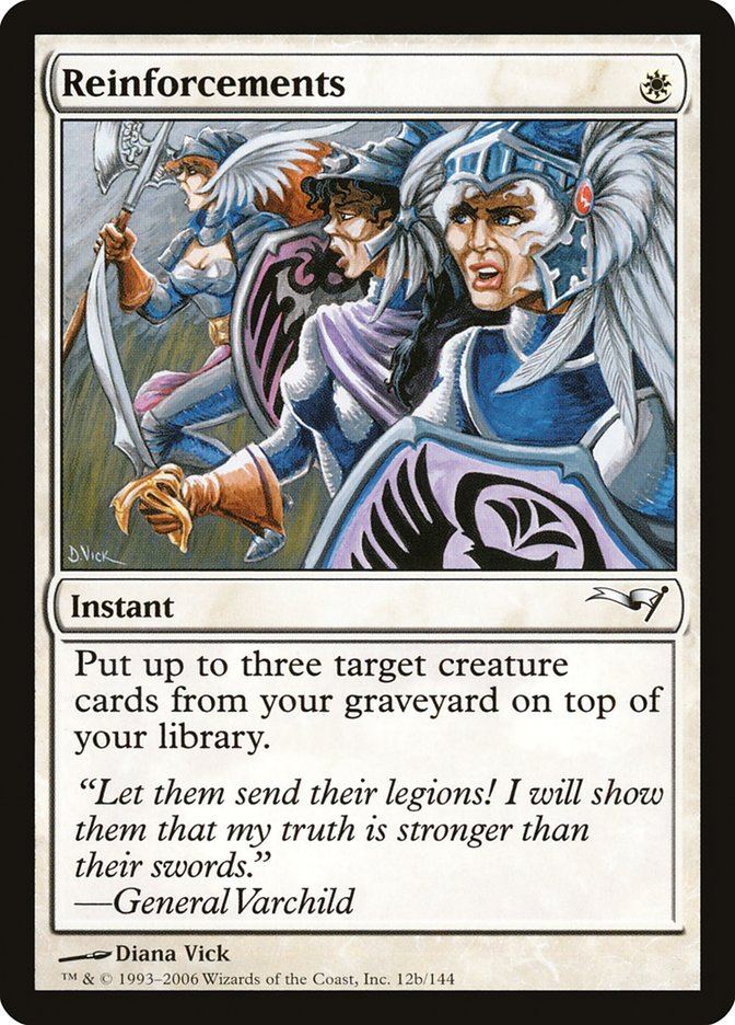 Reinforcements [Coldsnap Theme Decks] | Good Games Cannington