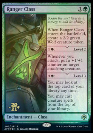 Ranger Class [Dungeons & Dragons: Adventures in the Forgotten Realms Prerelease Promos] | Good Games Cannington