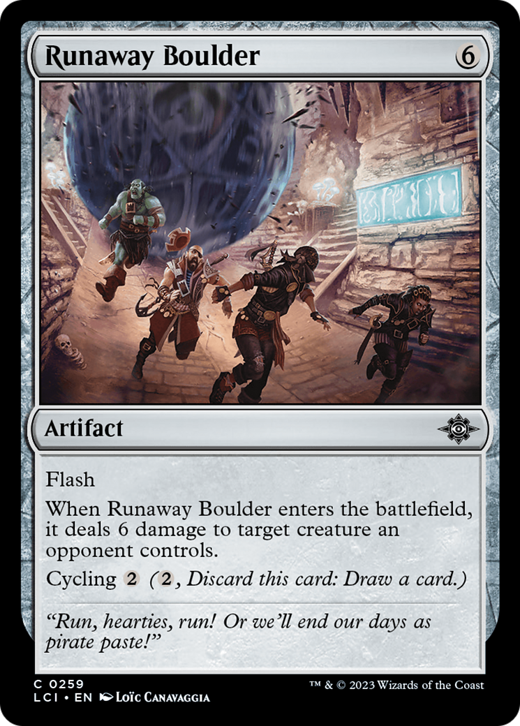 Runaway Boulder [The Lost Caverns of Ixalan] | Good Games Cannington