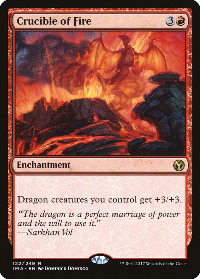 Crucible of Fire 122/249 (Iconic Masters)  | Good Games Cannington