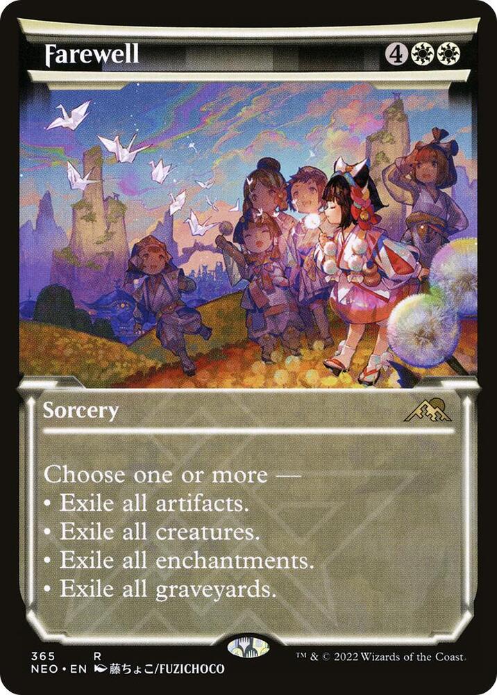 Farewell Showcase 365 (Kamigawa: Neon Dynasty)  - Showcase Foil | Good Games Cannington