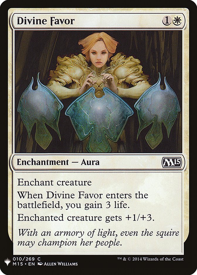 Divine Favor [Mystery Booster] | Good Games Cannington