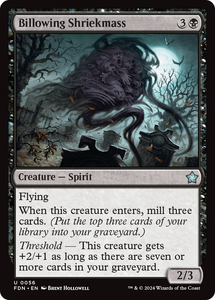 Billowing Shriekmass [Foundations] | Good Games Cannington