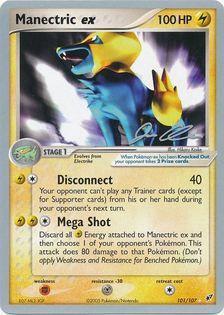 Manectric ex (101/107) (Mewtrick - Jason Klaczynski) [World Championships 2006] | Good Games Cannington
