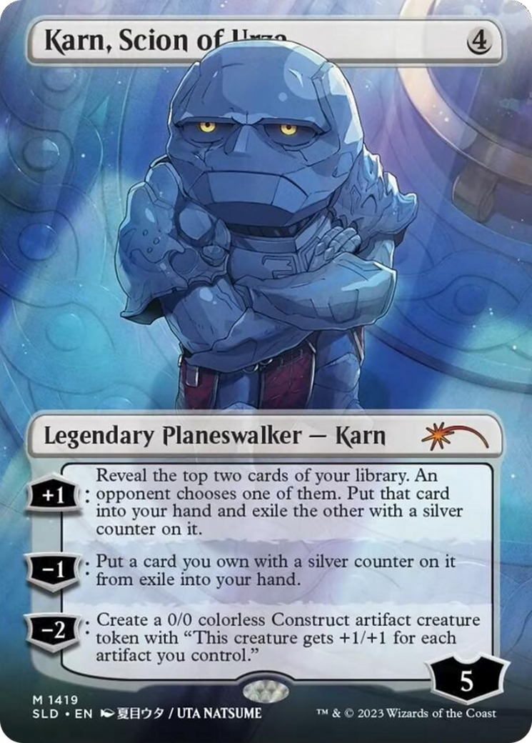 Karn, Scion of Urza (Rainbow Foil) [Secret Lair Drop Series] | Good Games Cannington