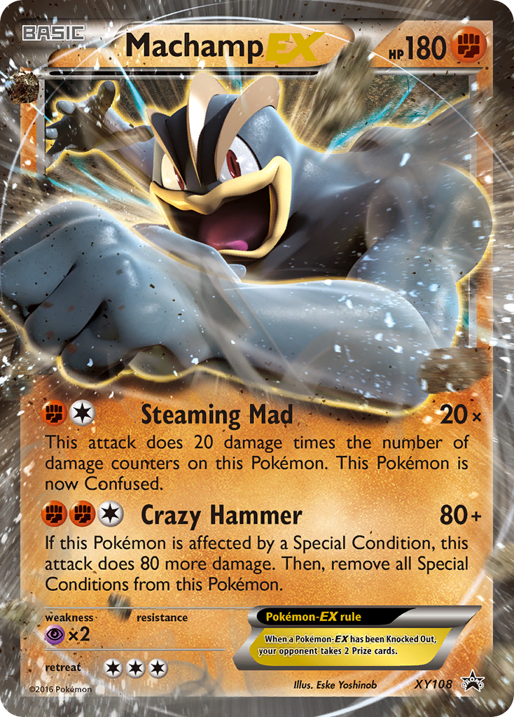 Machamp EX (XY108) [XY: Black Star Promos] | Good Games Cannington
