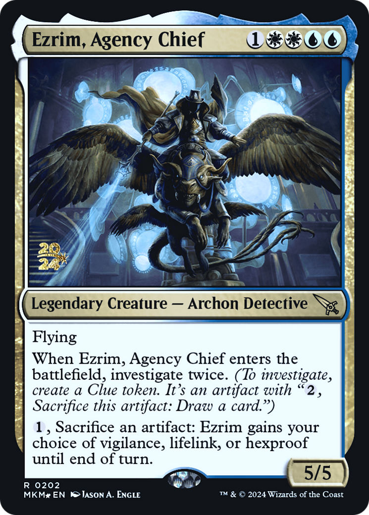 Ezrim, Agency Chief [Murders at Karlov Manor Prerelease Promos] | Good Games Cannington