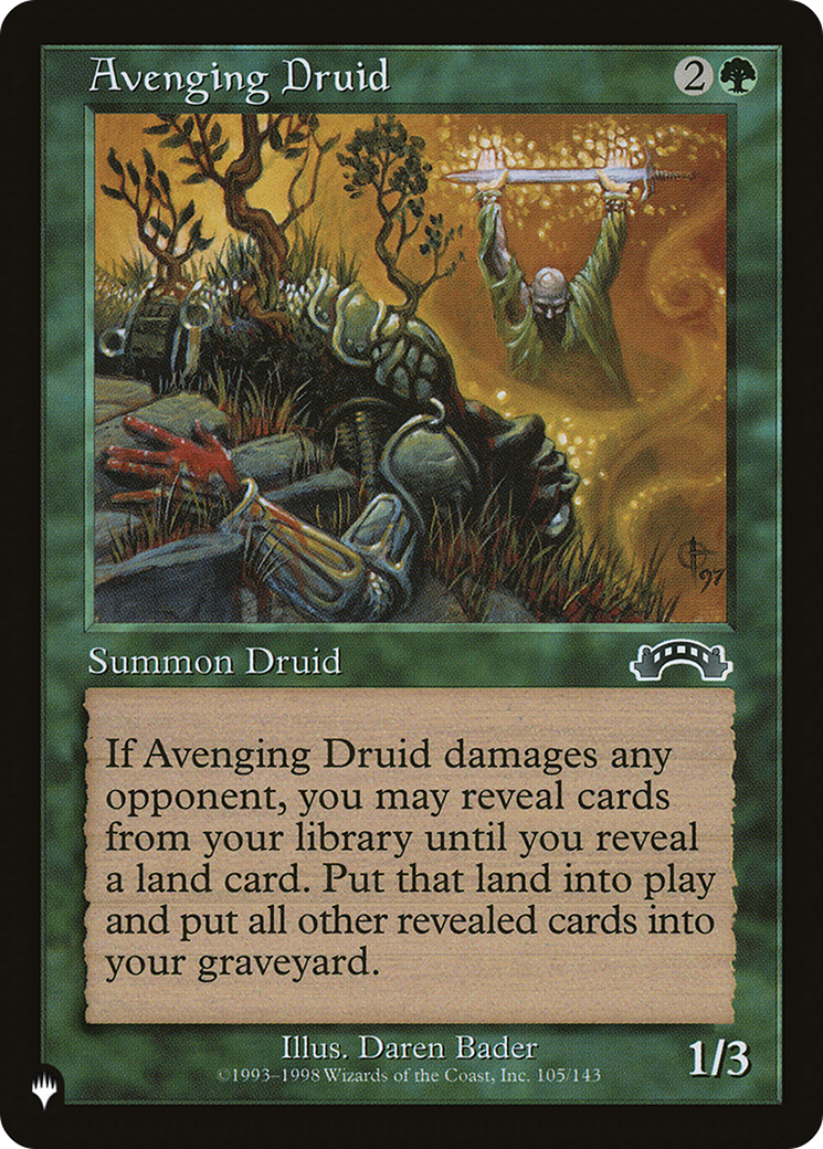 Avenging Druid [The List] | Good Games Cannington