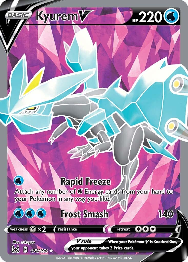 Kyurem V (174/196) [Sword & Shield: Lost Origin] | Good Games Cannington