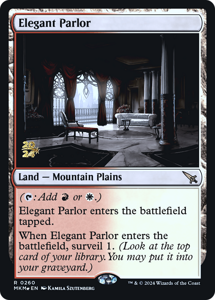 Elegant Parlor [Murders at Karlov Manor Prerelease Promos] | Good Games Cannington