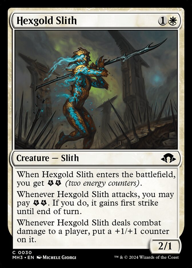 Hexgold Slith 30 (Modern Horizons 3)  | Good Games Cannington