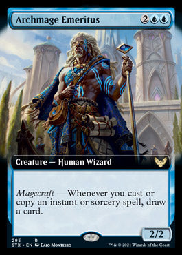 Archmage Emeritus (Extended Art) [Strixhaven: School of Mages] | Good Games Cannington