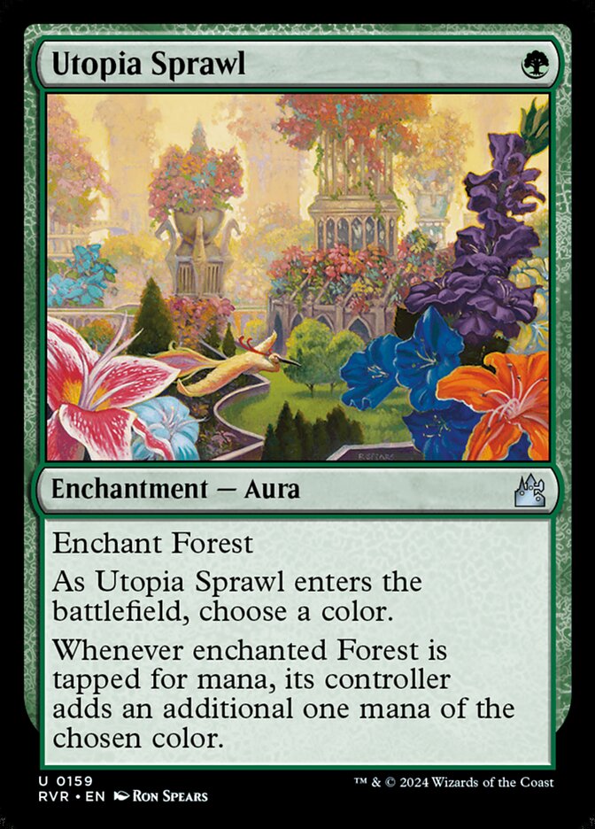 Utopia Sprawl 159/291 (Ravnica Remastered)  | Good Games Cannington