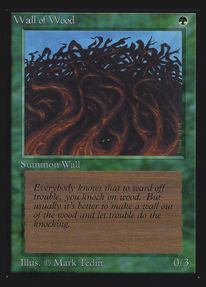 Wall of Wood [Collectors' Edition] | Good Games Cannington