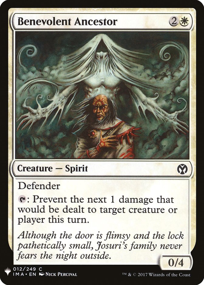 Benevolent Ancestor [Mystery Booster] | Good Games Cannington