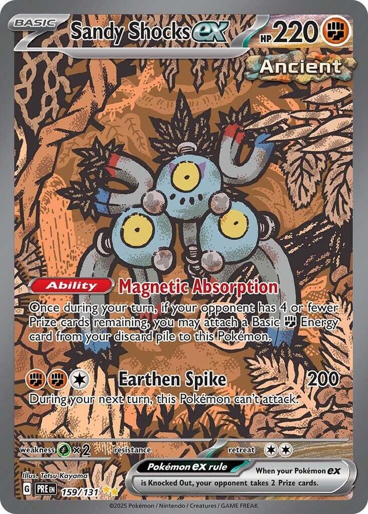 Sandy Shocks ex (159/131) [Scarlet & Violet: Prismatic Evolutions] | Good Games Cannington