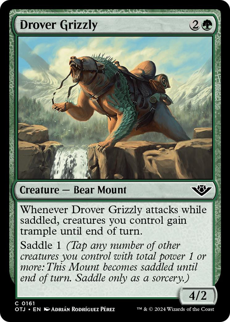 Drover Grizzly [Outlaws of Thunder Junction] | Good Games Cannington