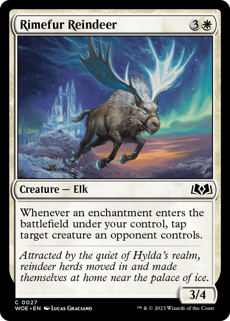 Rimefur Reindeer [Wilds of Eldraine] | Good Games Cannington