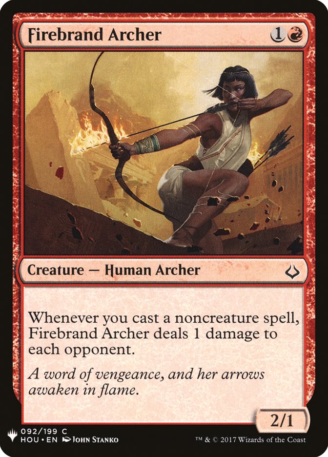Firebrand Archer [Mystery Booster] | Good Games Cannington
