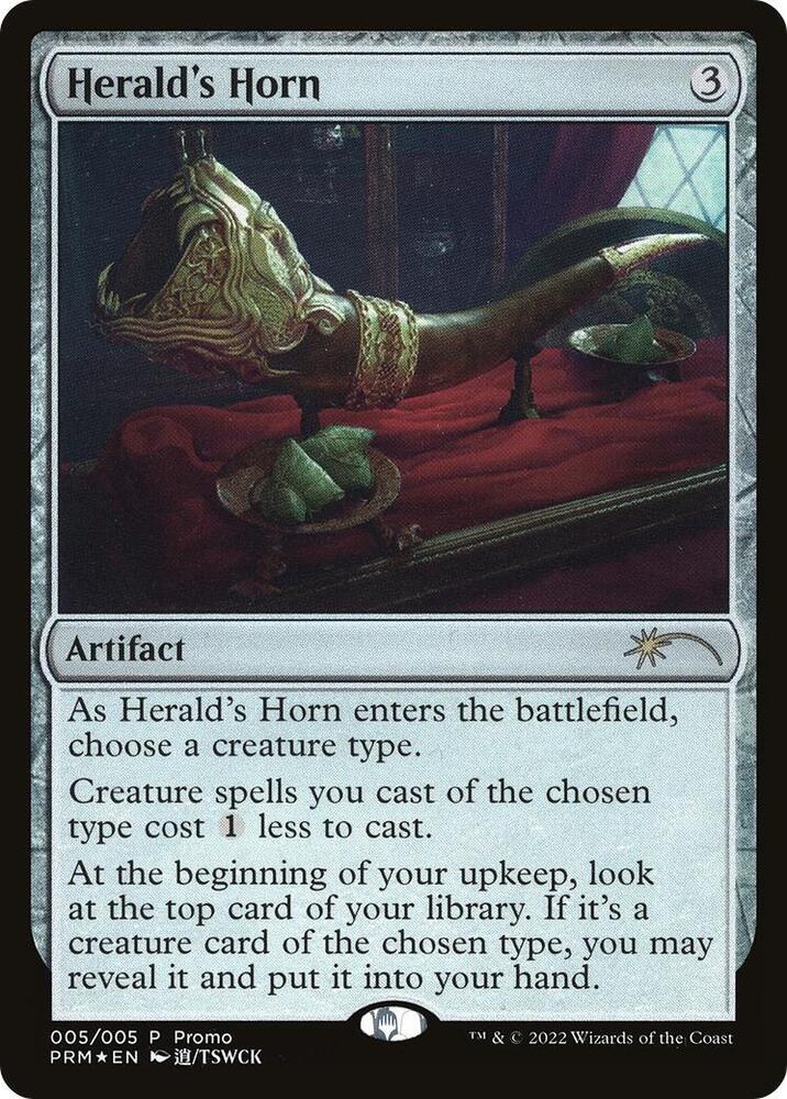 Heralds Horn Year of the Tiger 2022 5/5 (Unique and Miscellaneous Promos)  - Foil | Good Games Cannington