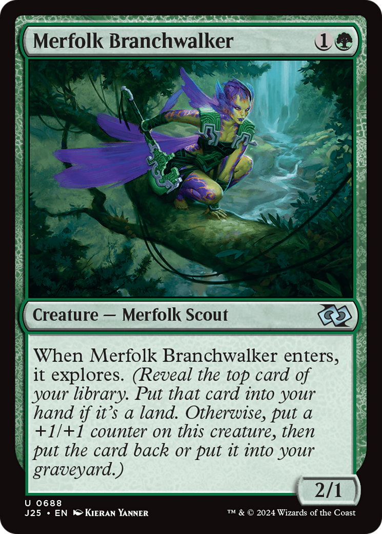 Merfolk Branchwalker [Foundations Jumpstart] | Good Games Cannington