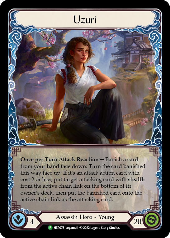Uzuri [HER076] (Promo)  Cold Foil | Good Games Cannington