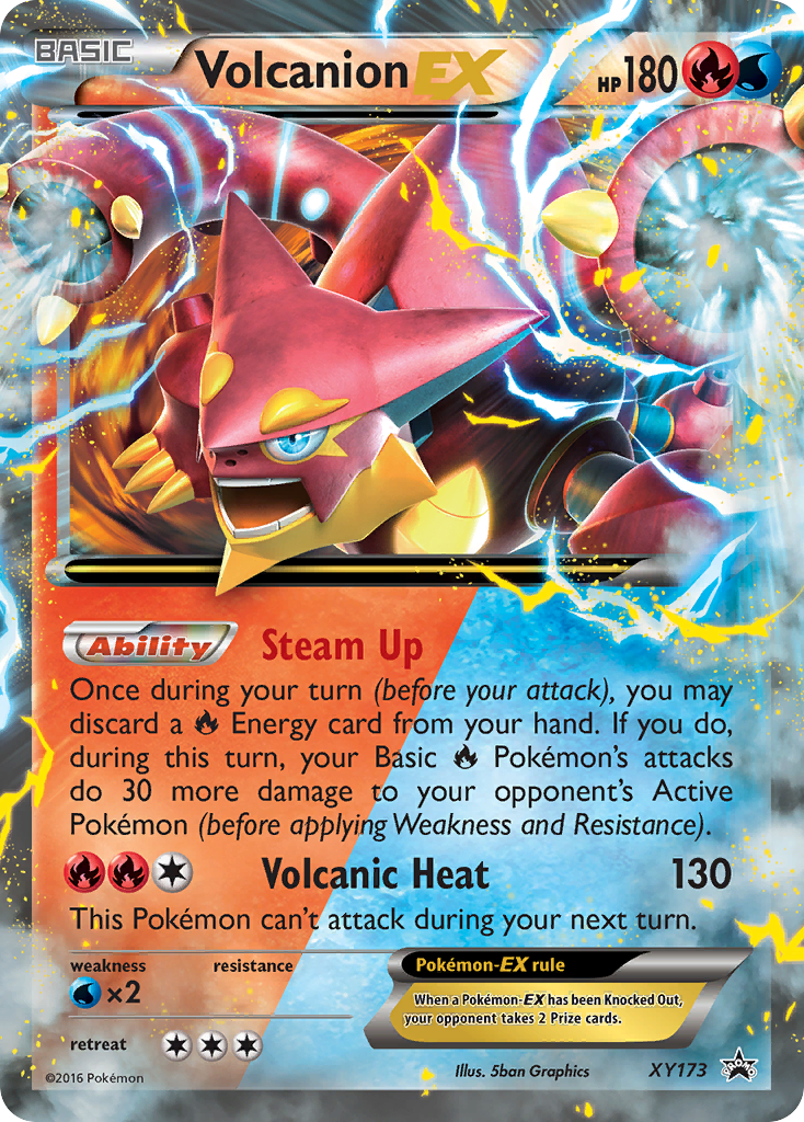 Volcanion EX (XY173) [XY: Black Star Promos] | Good Games Cannington