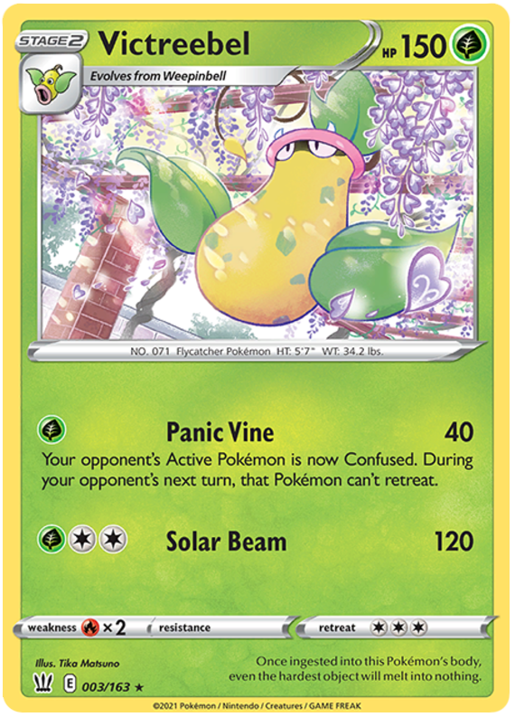 Victreebel (003/163) [Sword & Shield: Battle Styles] | Good Games Cannington