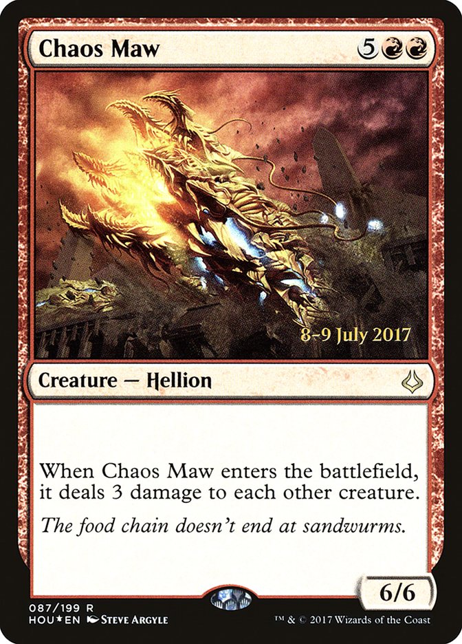 Chaos Maw [Hour of Devastation Prerelease Promos] | Good Games Cannington