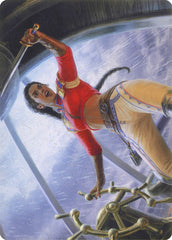 Sisay, Weatherlight Captain // Sisay, Weatherlight Captain [Modern Horizons Art Series] | Good Games Cannington